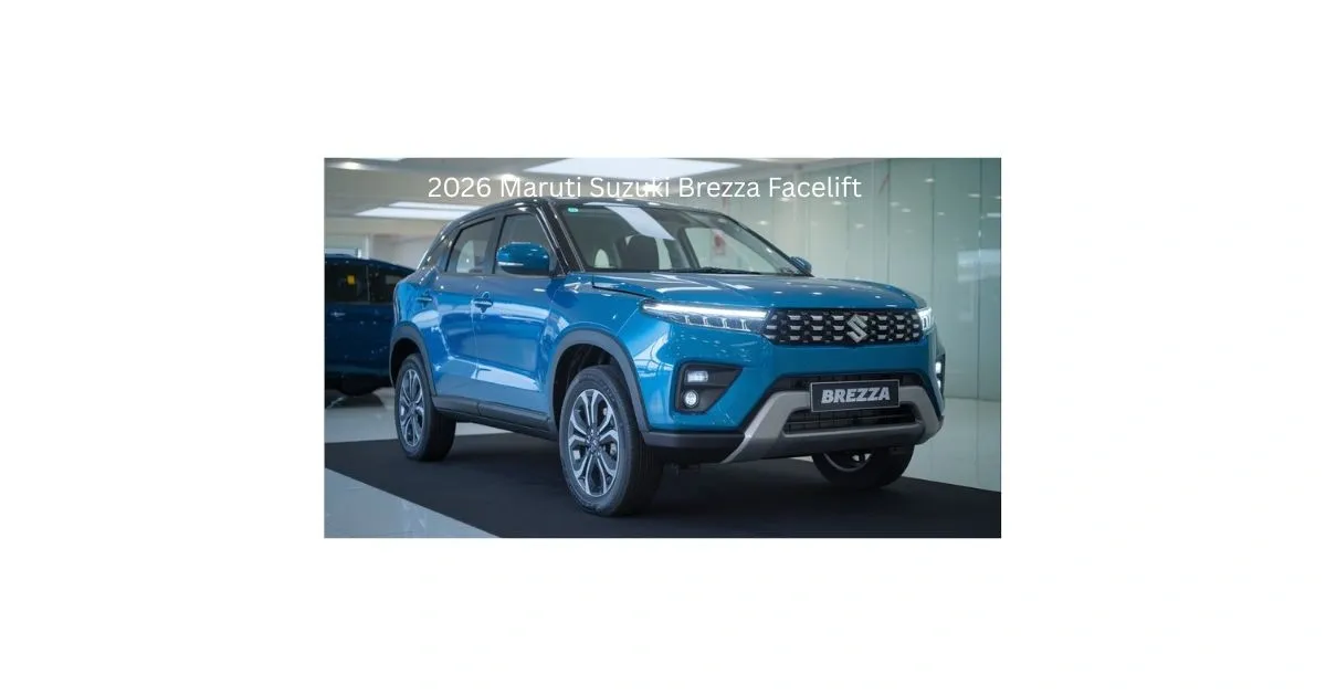 2026 Maruti Suzuki Brezza Facelift
