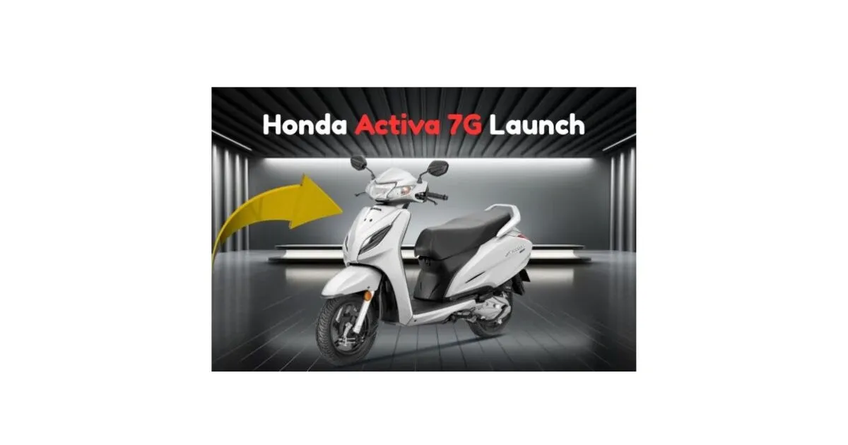 Honda Activa 7G scooter with stunning mileage and smooth ride for daily commuting