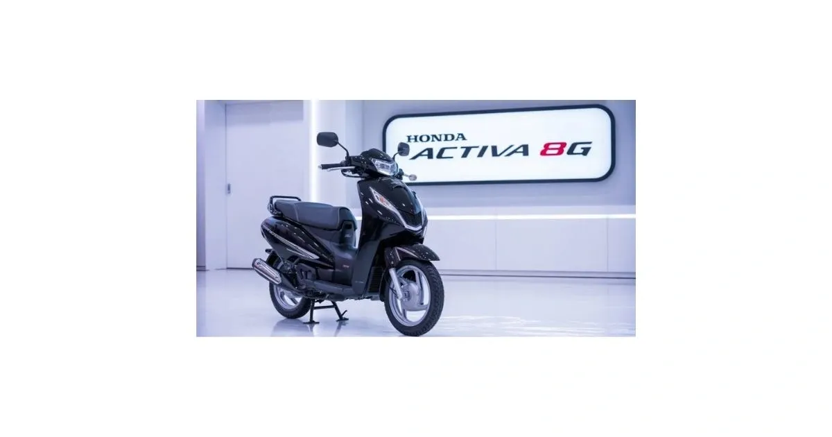 Honda Activa 8G 2026 family scooter with modern design
