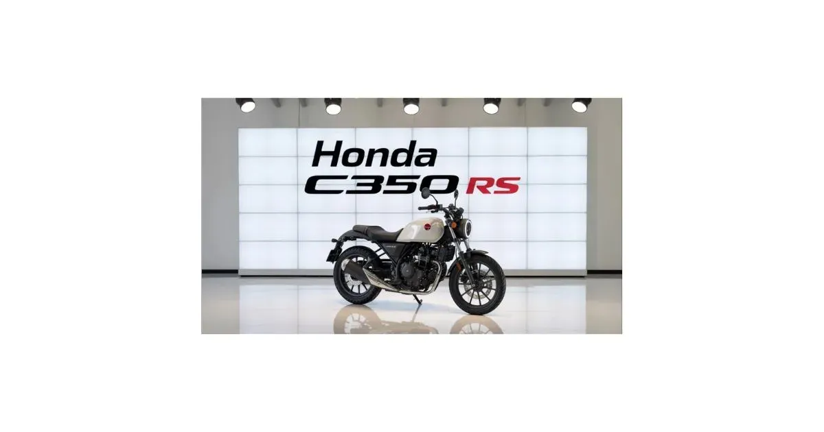 Honda CB 350 RS 2025 motorcycle side profile
