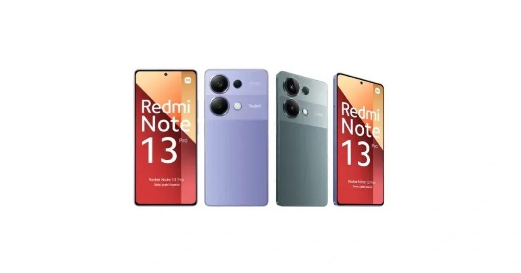 Redmi Note 13 Pro 5G showcasing premium design and AMOLED display