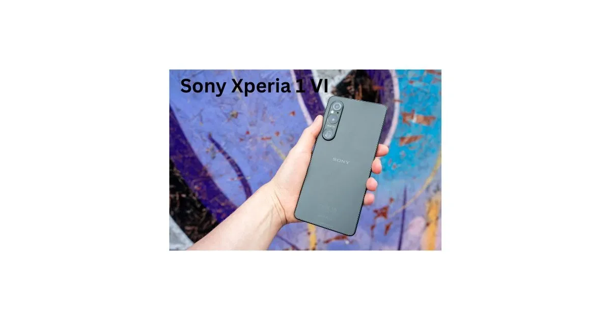 Sony Xperia 1 VI flagship smartphone with triple camera system