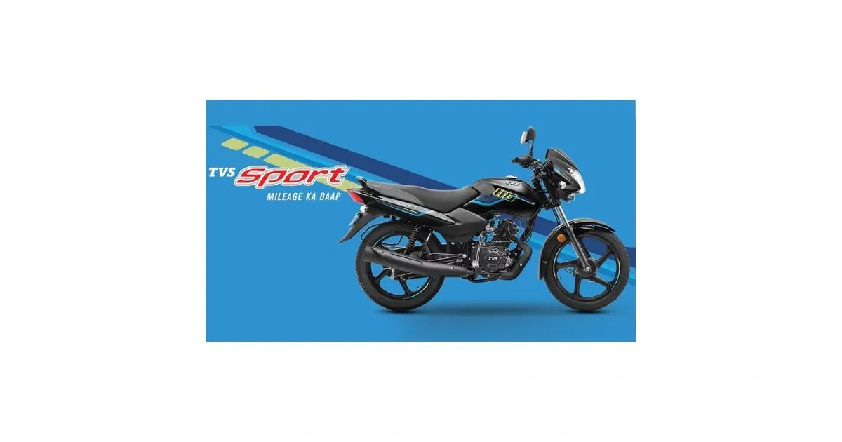 TVS Sport commuter bike known for high mileage in India