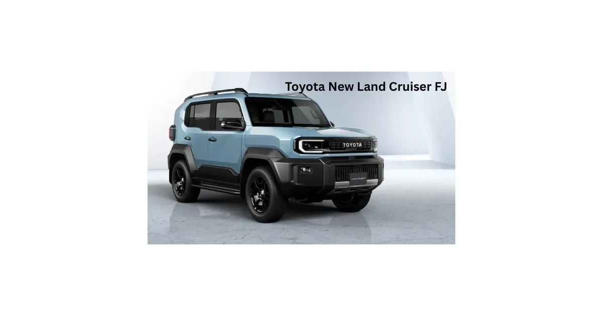 Toyota Land Cruiser FJ 2026 rugged off-road SUV with boxy design and high ground clearance