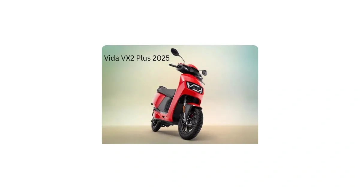 Vida VX2 Plus electric scooter with long-range removable battery and smart features