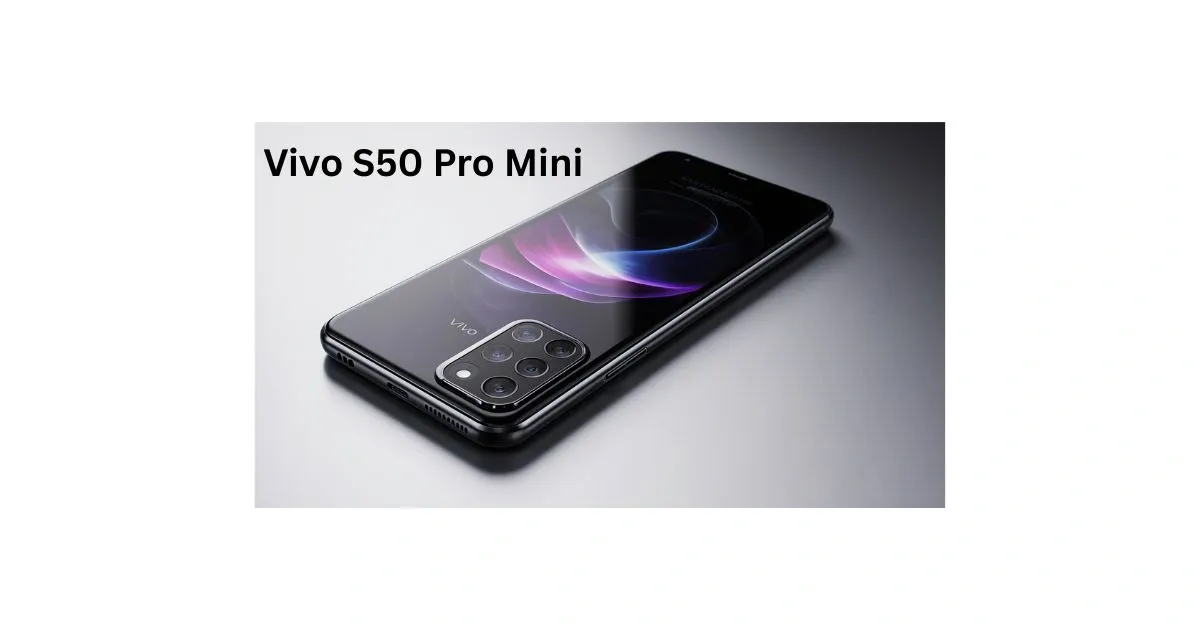 Vivo S50 Pro Mini showcasing compact premium design with advanced camera module