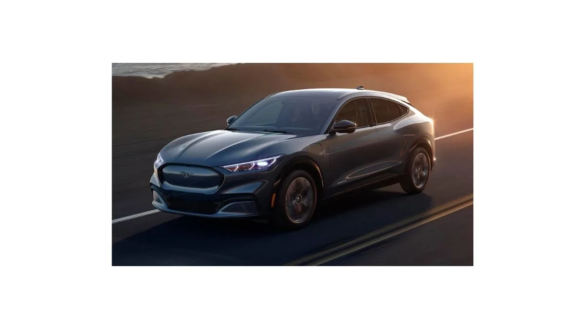 Ford Mustang Mach E premium electric SUV with modern design performance and long range capability