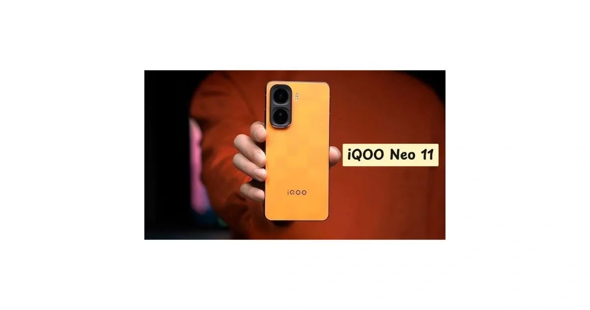 iQOO 11 flagship smartphone with Snapdragon 8 Gen 2, 144Hz AMOLED display, and premium design