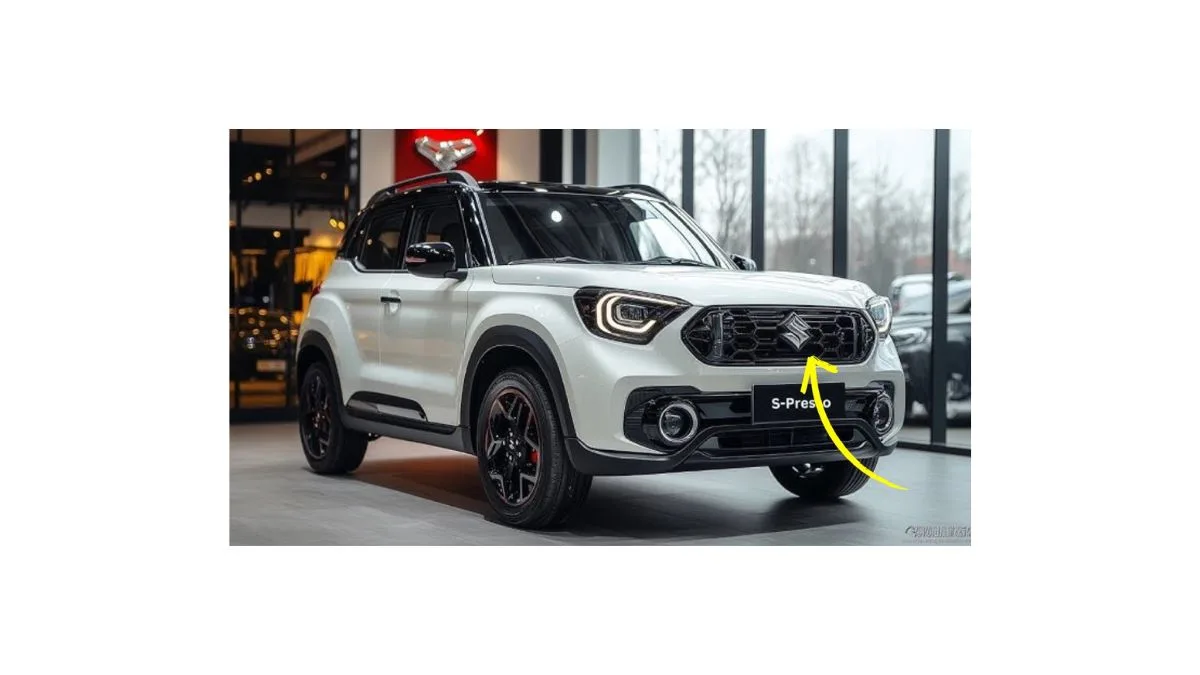 Maruti Suzuki S Presso compact hatchback with SUV inspired design