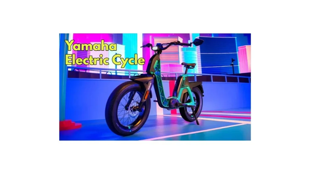 Yamaha Electric Cycle featuring premium design, electric pedal assist motor, and smart urban commuting setup