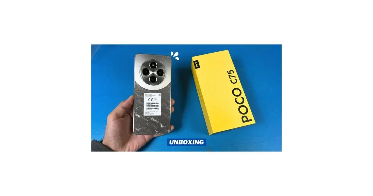 Unboxing POCO new smartphone 2025