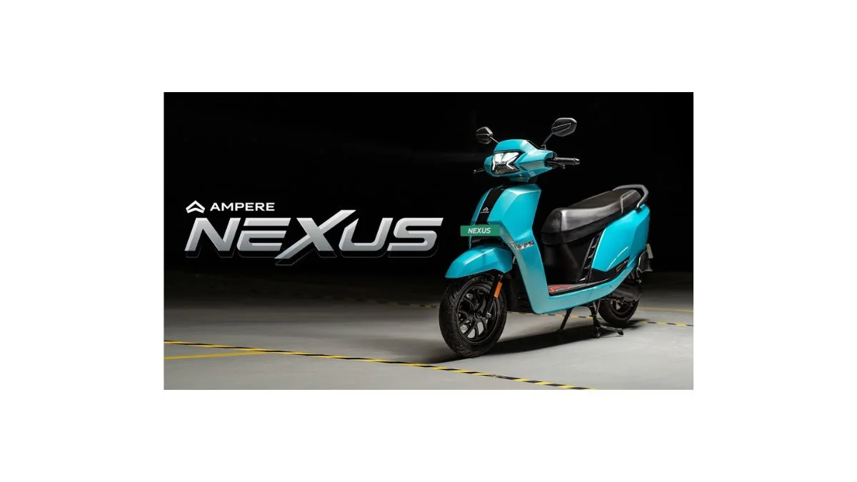 Ampere Nexus electric scooter showcasing modern design long range battery smart connectivity and urban commuting performance
