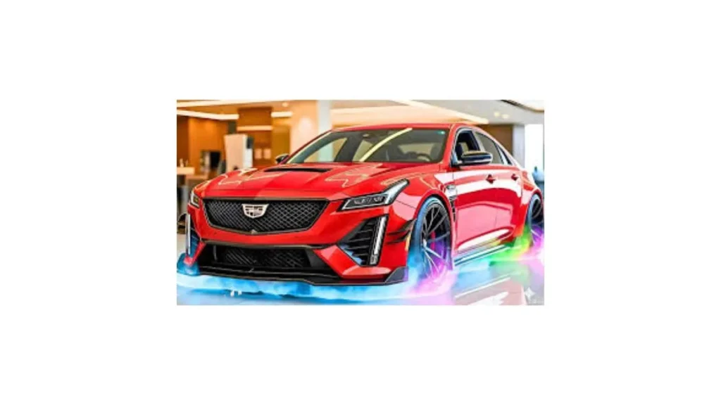 2026 Cadillac CT5 luxury sedan showcasing bold design premium grille and sporty stance