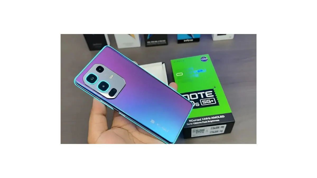 Infinix Note 50s 5G+ smartphone with large display, powerful performance and big battery