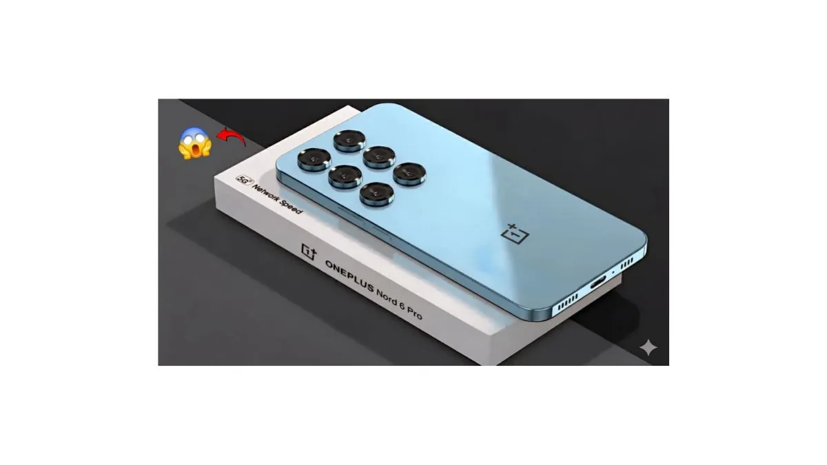 OnePlus Nord CE 6 5G smartphone featuring massive battery, ultra-smooth AMOLED display, fast charging and premium mid-range design