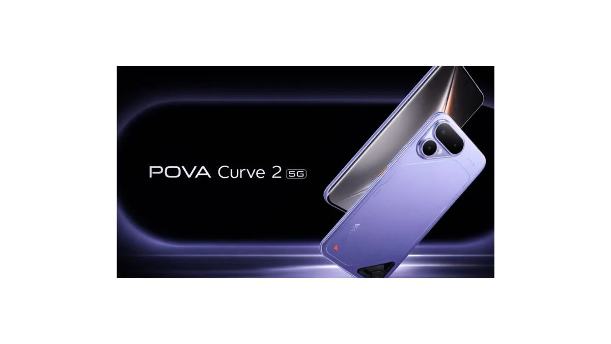Tecno Pova Curve 2 5G with curved AMOLED display and large battery