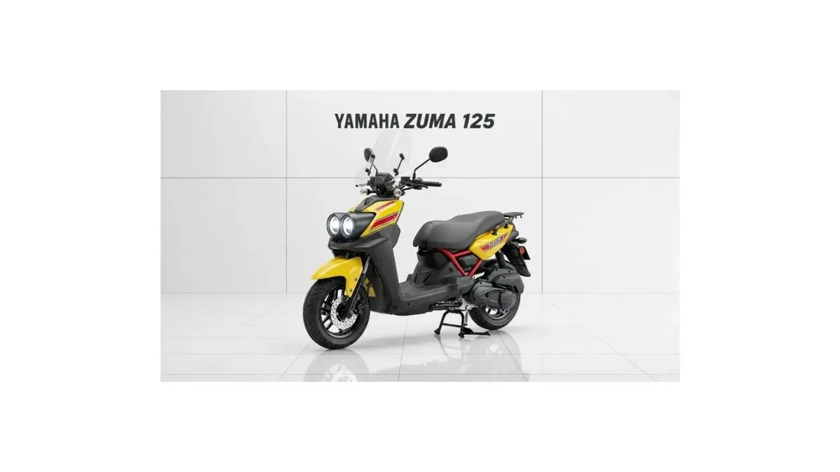 Yamaha Zuma 2026 rugged 125cc scooter with aggressive design, wide tires, disc brakes and high fuel efficiency for city commuting