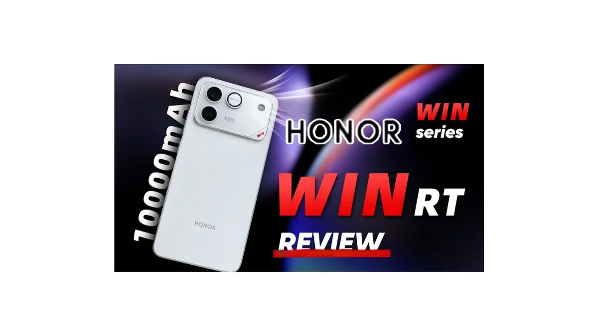 Honor Win RT smartphone with massive battery and gaming display