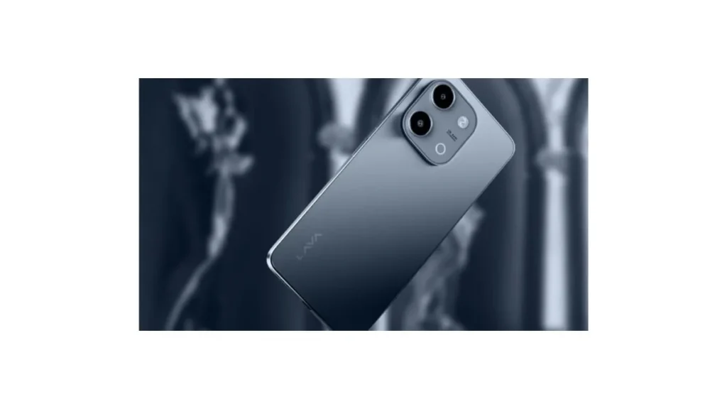 Lava Bold N2 front view showing large 2.4-inch display and keypad