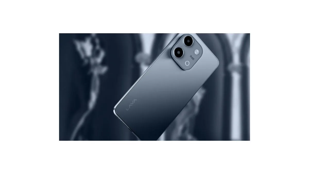 Lava Bold N2 front view showing large 2.4-inch display and keypad