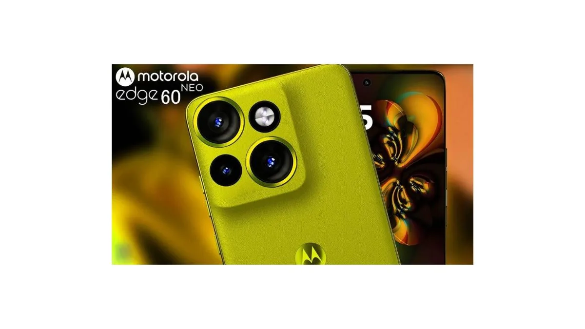 Motorola Edge 60 Neo showing sleek front design and compact 5G smartphone look