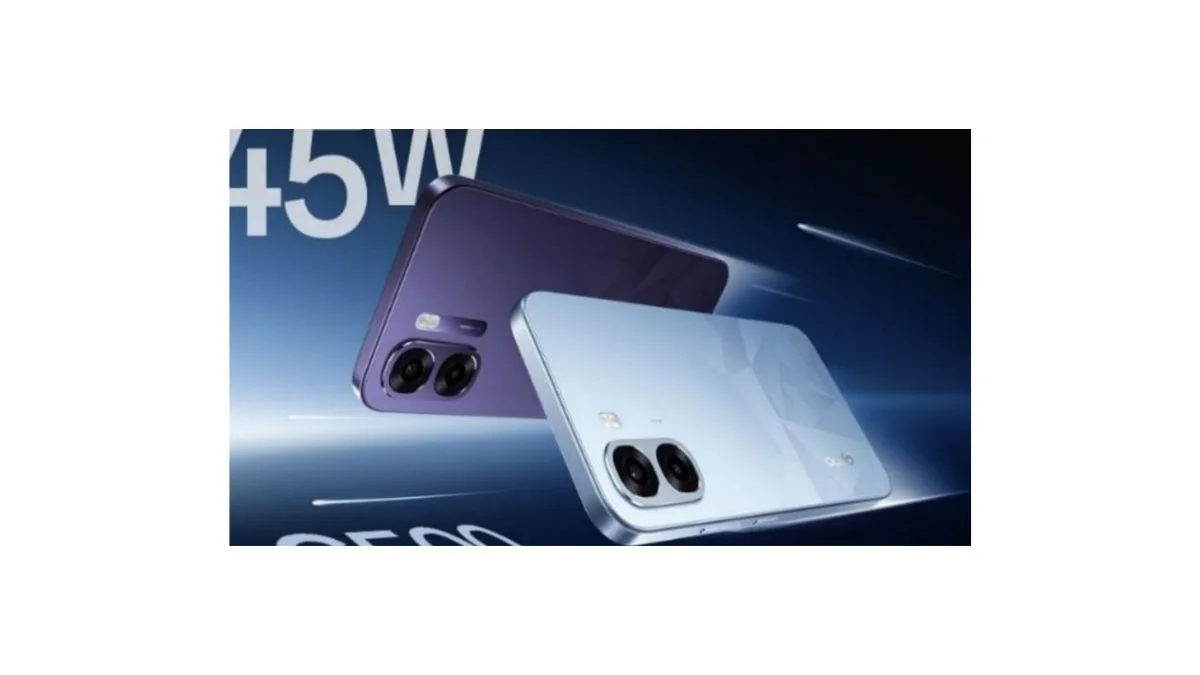 Oppo K14 5G 2026 showing sleek design, 120Hz display, and large battery