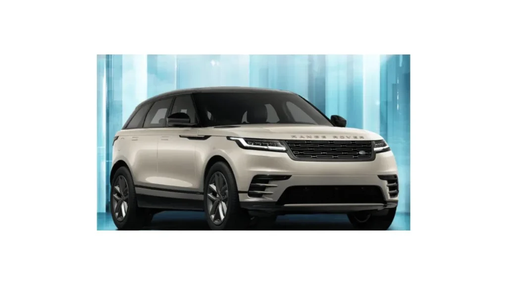Range Rover Velar 2026 interior with leather seats, panoramic roof, and advanced infotainment