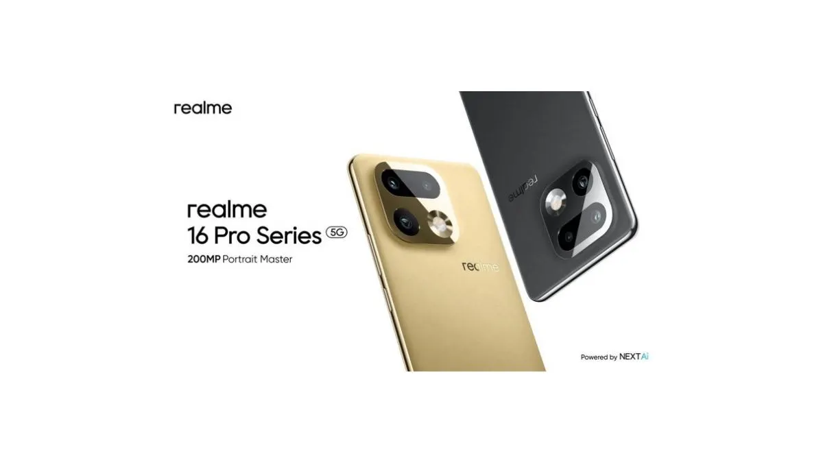 Realme 16 Pro Plus smartphone leaked design