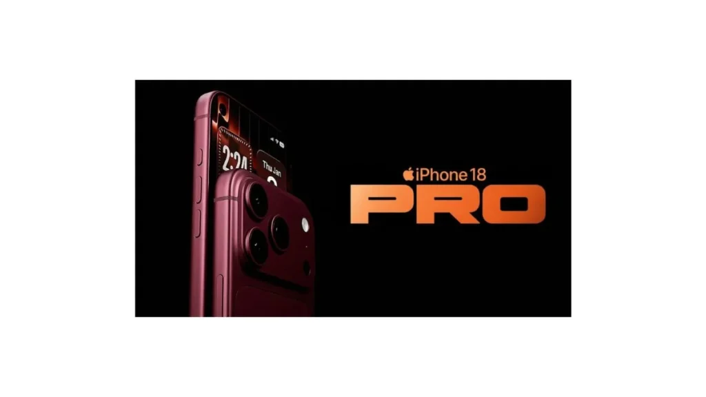 Apple iPhone 18 Pro 5G premium flagship smartphone 2026 design render