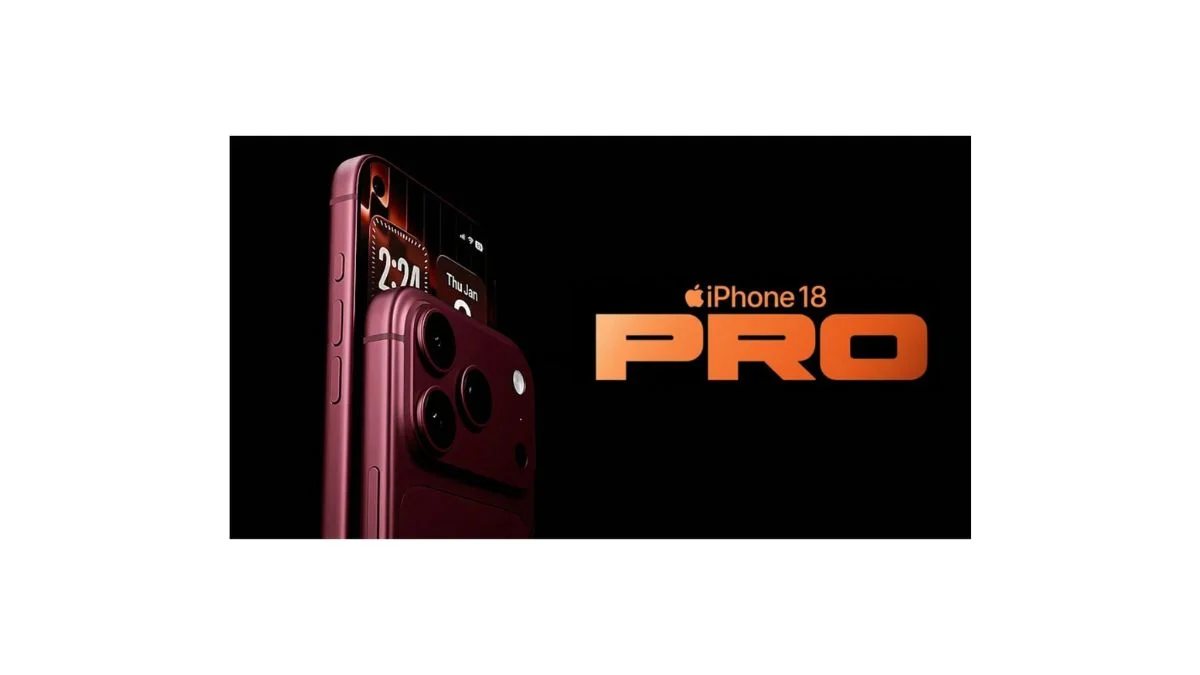 Apple iPhone 18 Pro 5G premium flagship smartphone 2026 design render