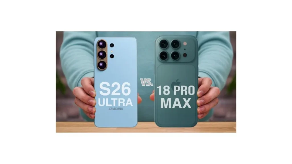 iPhone 18 Pro vs Samsung Galaxy S26 Ultra side by side comparison