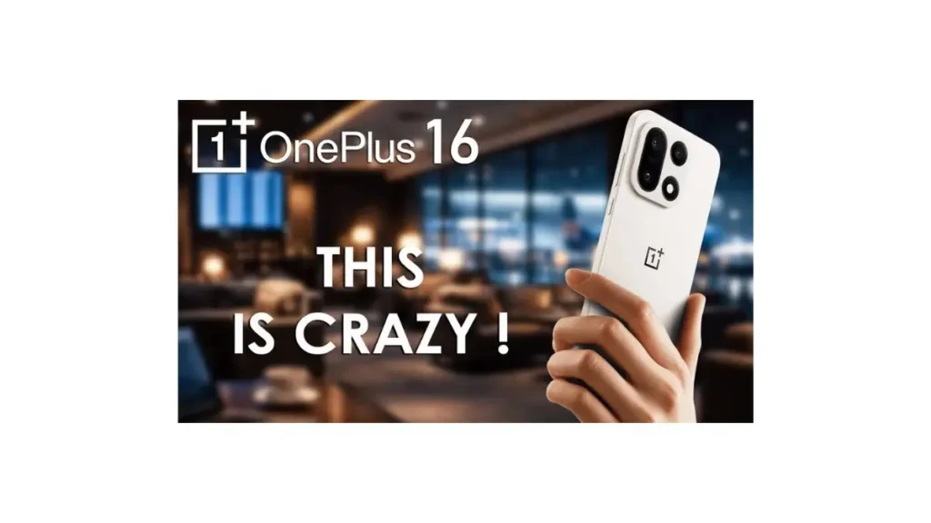 OnePlus 16 smartphone with 200MP periscope telephoto camera and Snapdragon 8 Elite Gen 6 Pro