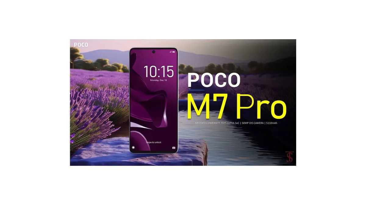 POCO M7 Pro 5G smartphone with 120Hz AMOLED display and 50MP camera