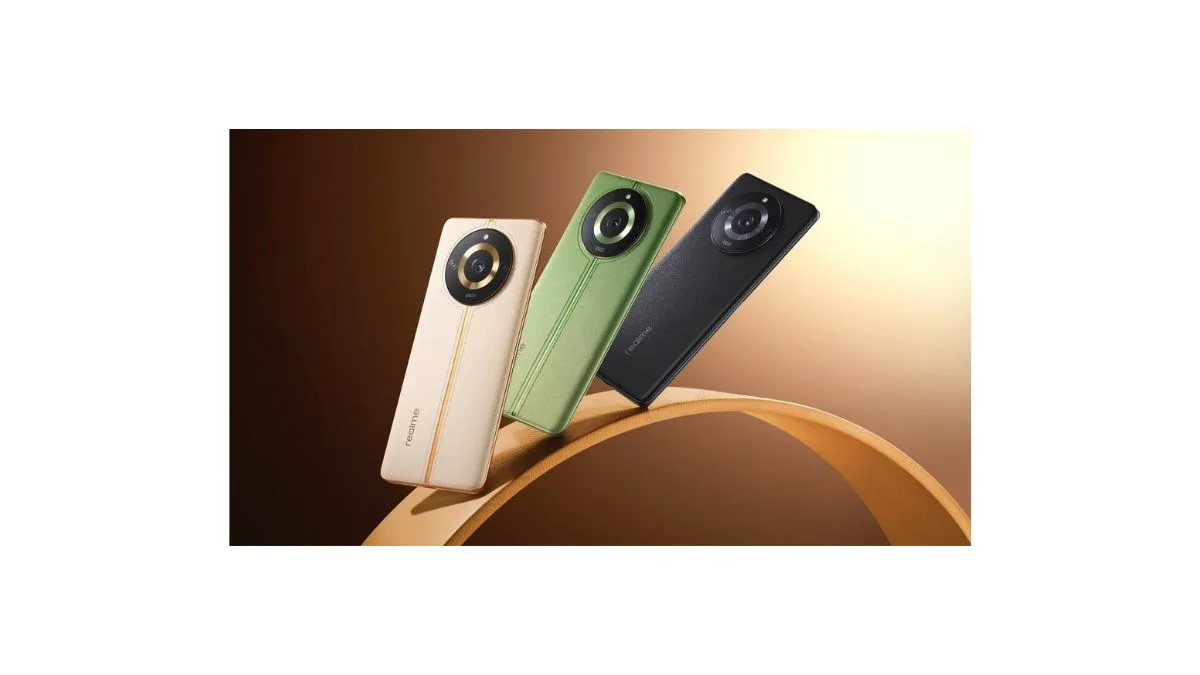 Realme 11 Pro 5G premium curved AMOLED display design