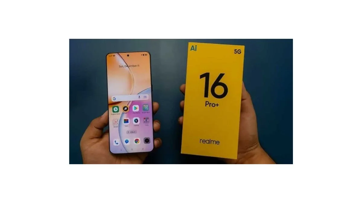 Realme 16 Pro 5G with 200MP main camera, 7000mAh battery, and 144Hz AMOLED display