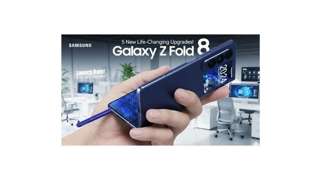 Samsung Galaxy Z Fold 8 foldable smartphone with large display