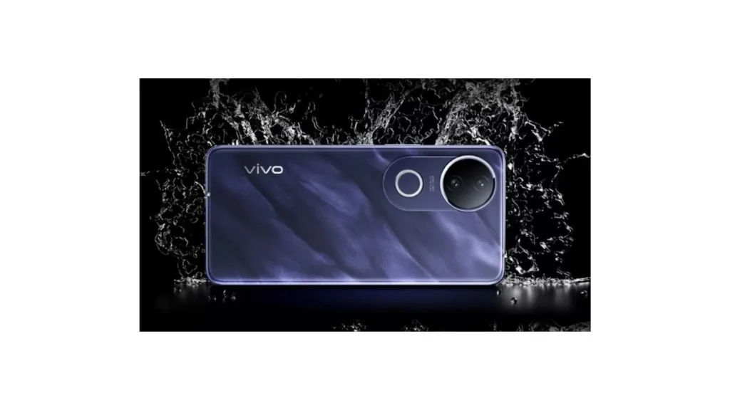 vivo V50e 5G smartphone with curved AMOLED display and 50MP selfie camera