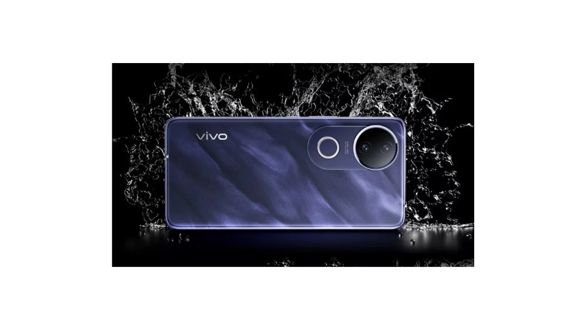 vivo V50e 5G smartphone with curved AMOLED display and 50MP selfie camera