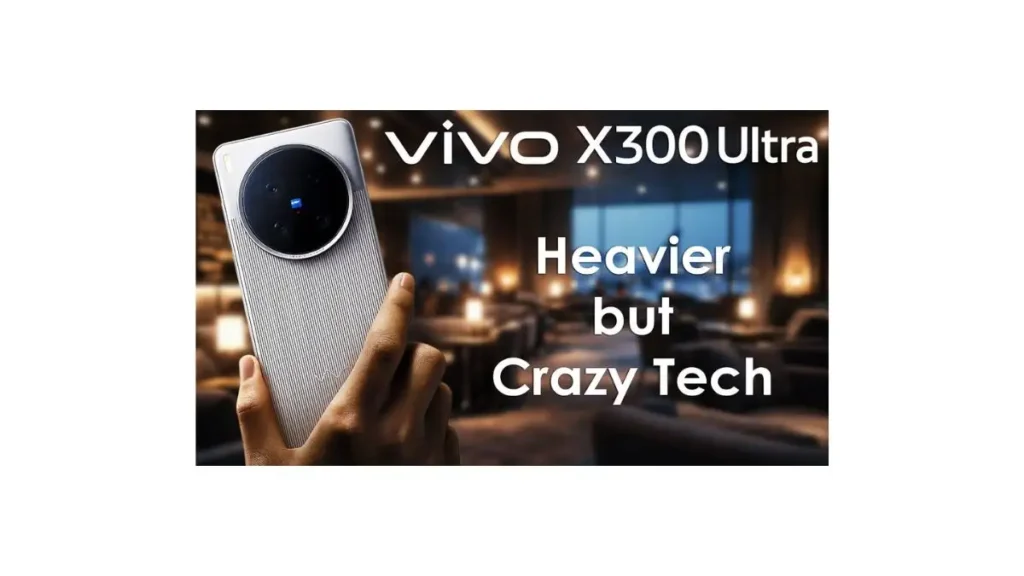 Vivo X300 Ultra flagship smartphone showcasing advanced multi-lens camera with Zeiss optics and ultra zoom lenses