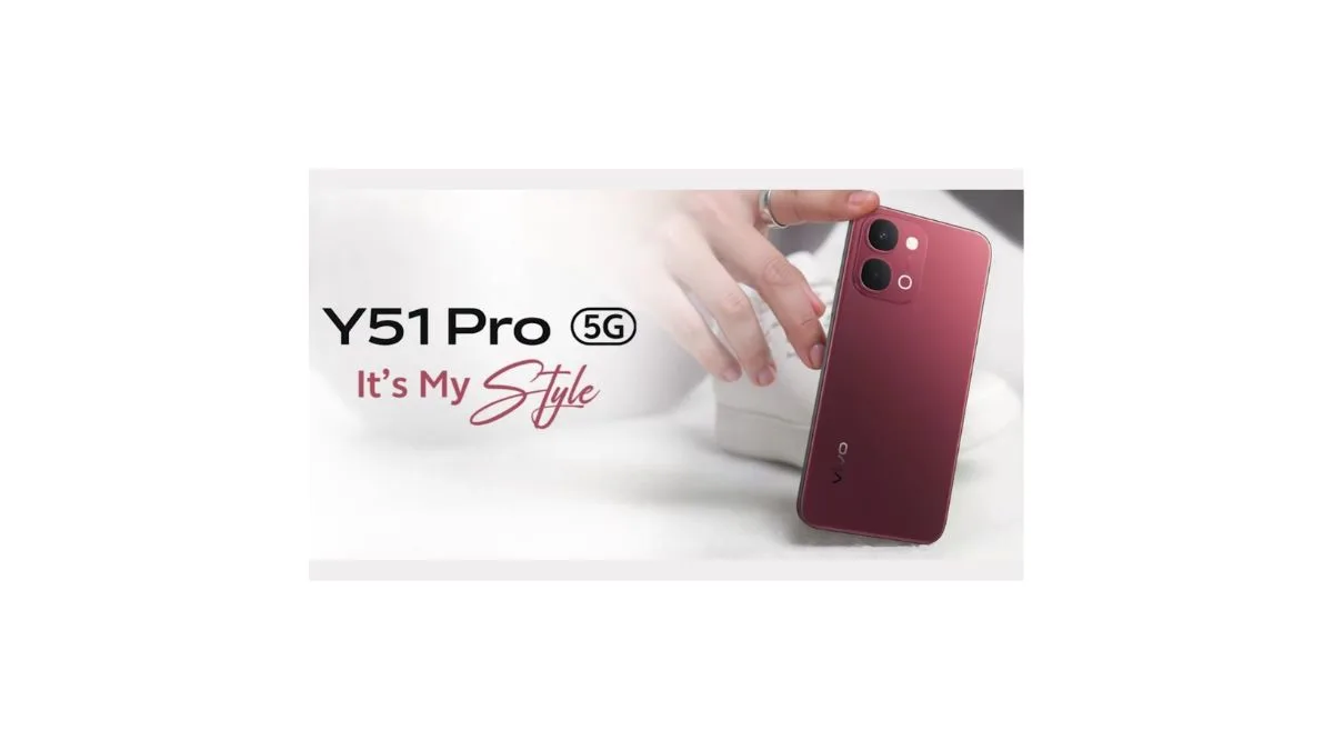 Vivo Y51 Pro 5G smartphone with massive 7200mAh battery and premium design