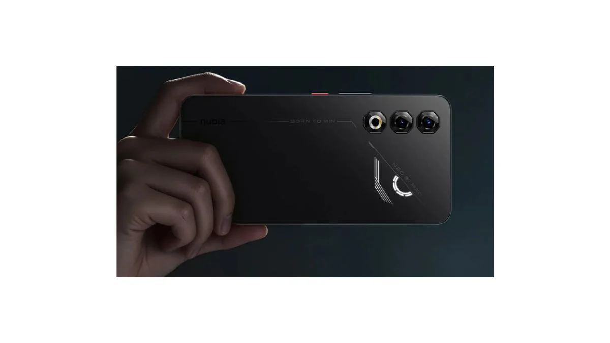 Nubia Neo 5 Pro 2026 gaming phone with 6000mAh battery, shoulder triggers, OLED display and 80W fast charging