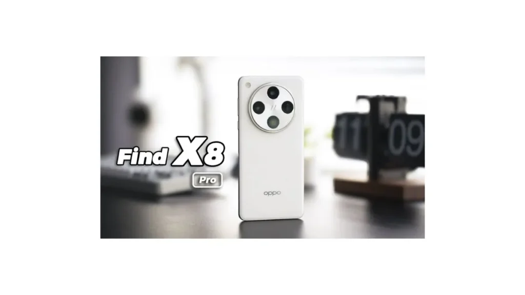 Oppo Find X8 Pro 5G flagship smartphone with powerful quad camera and premium design 2026